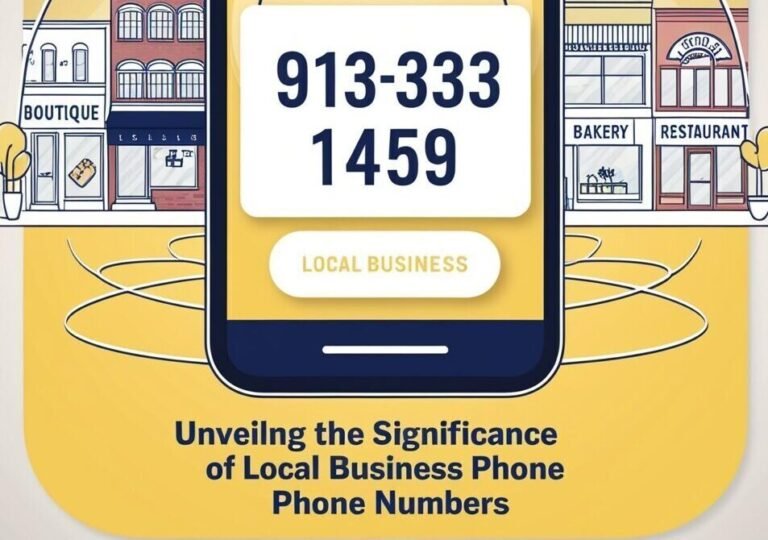 Unveiling the Significance of Local Business Phone Numbers: A Deep Dive into 913-333-1459 Unveiling the Significance of Local Business Phone Numbers A Deep Dive into 913-333-1459