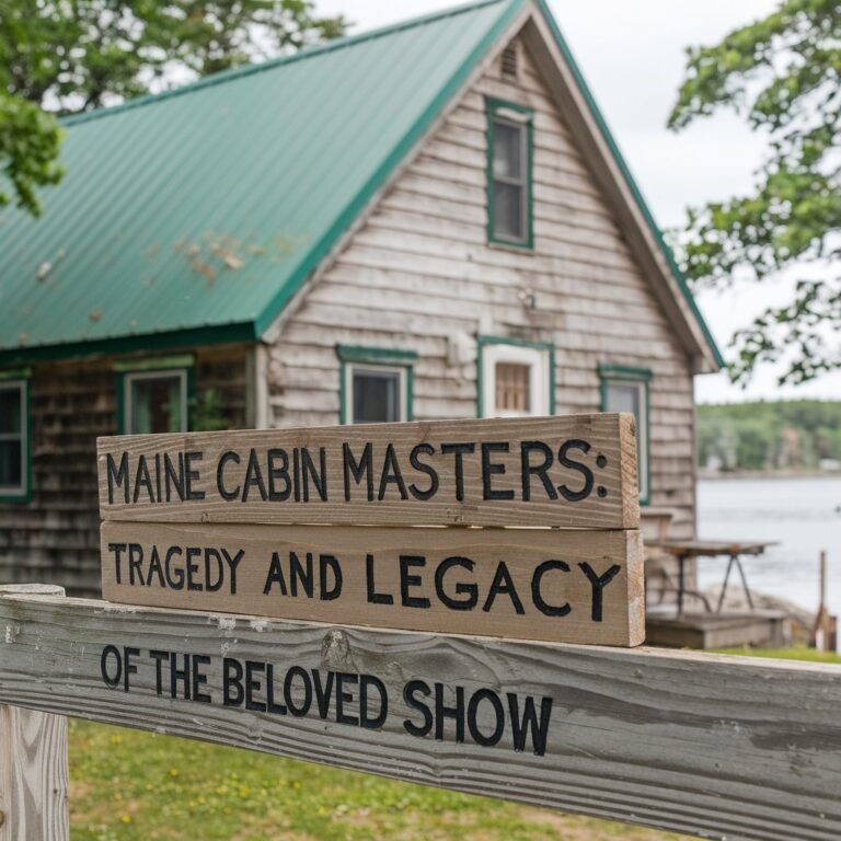 Maine Cabin Masters Death: Tragedy and Legacy of the Beloved Show Maine Cabin Masters Death
